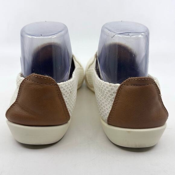 LifeStride Next Level Moccasin Slip On Flats Cream Womens Size US5W EU37.5 UK4.5 - Picture 4 of 9